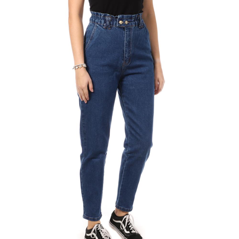 Monday Premium Jean Bleu Femme Monday Premium Mom Fit