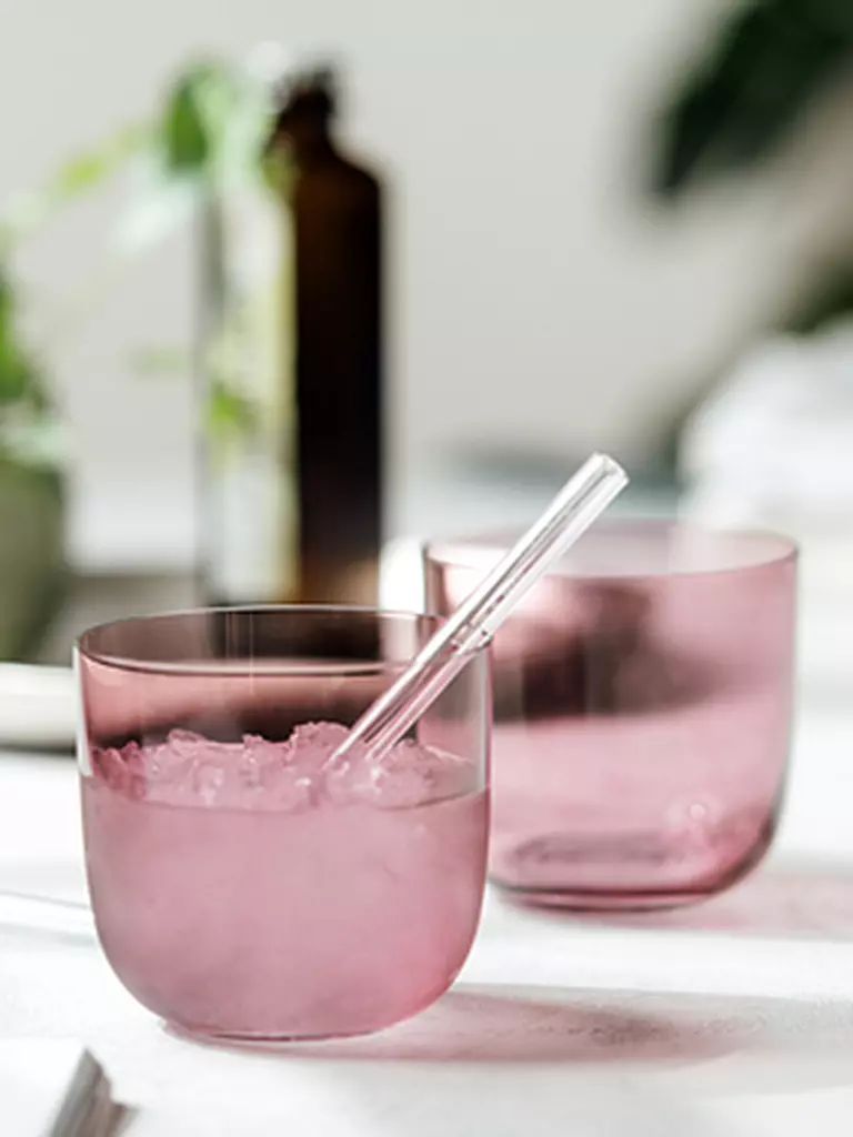 LIKE BY VILLEROY & BOCH Wasserglas 2er Set LIKE GLASS 280ml Grape beere