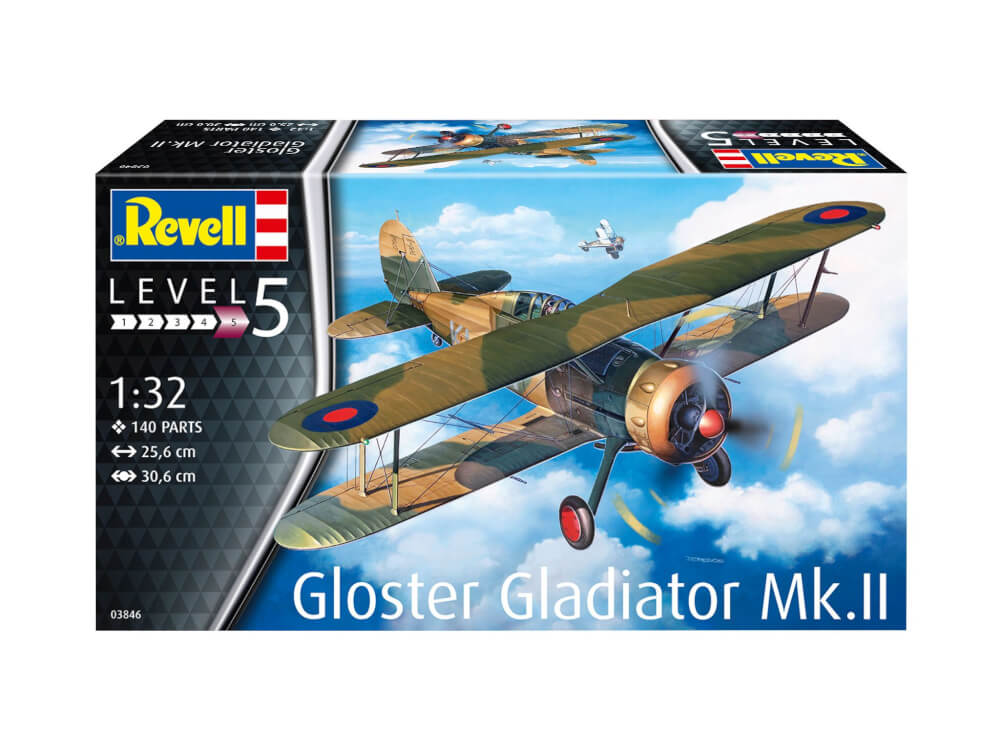 Gloster Gladiator Mk. II, Revell Modellbausatz