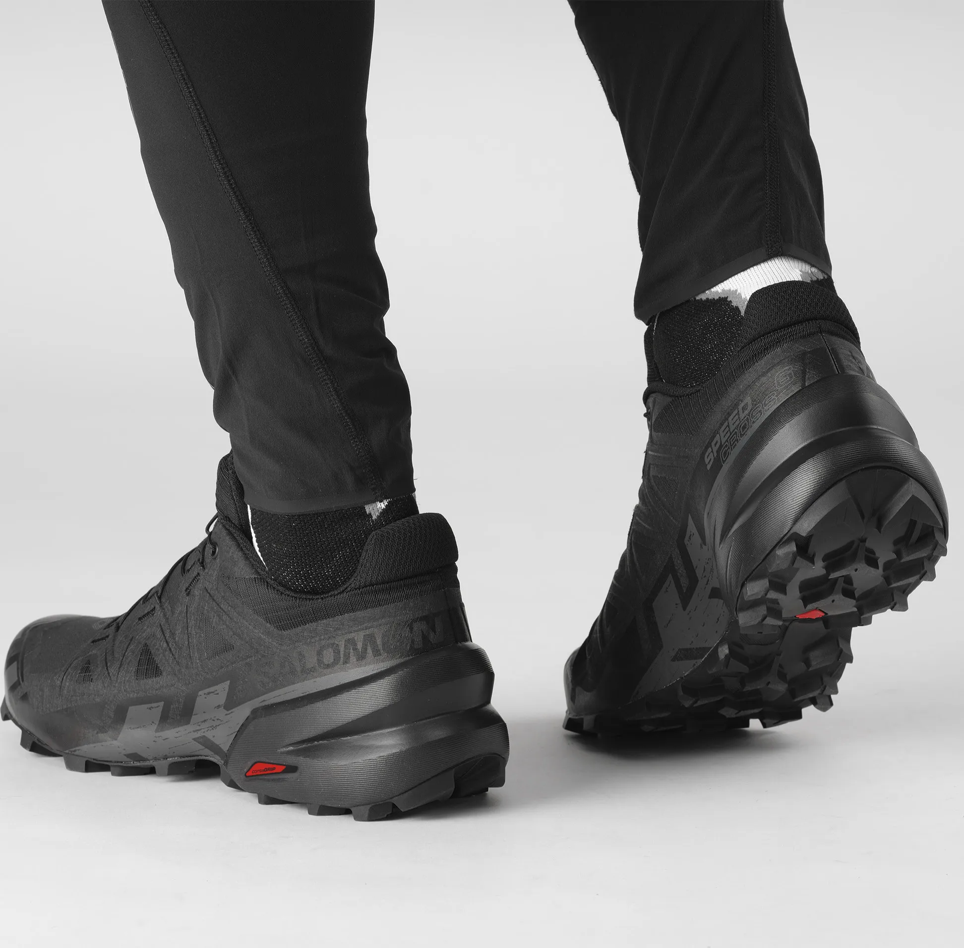 Salomon Men's Speedcross 6 Black/Black/Phantom