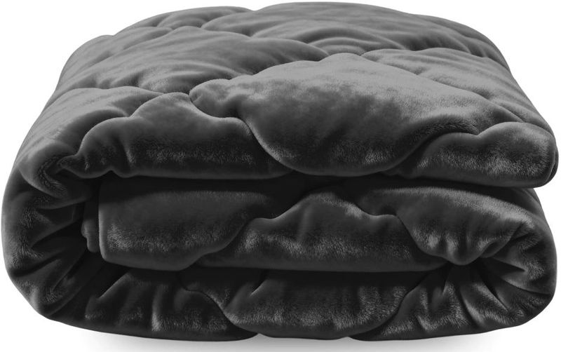 Zelesta Flanel Uni - Zwart