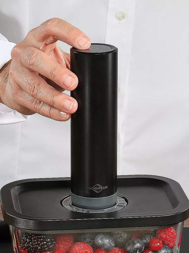 KÜCHENPROFI Vakuumpumpe EASYFRESH elektrisch Schwarz  schwarz