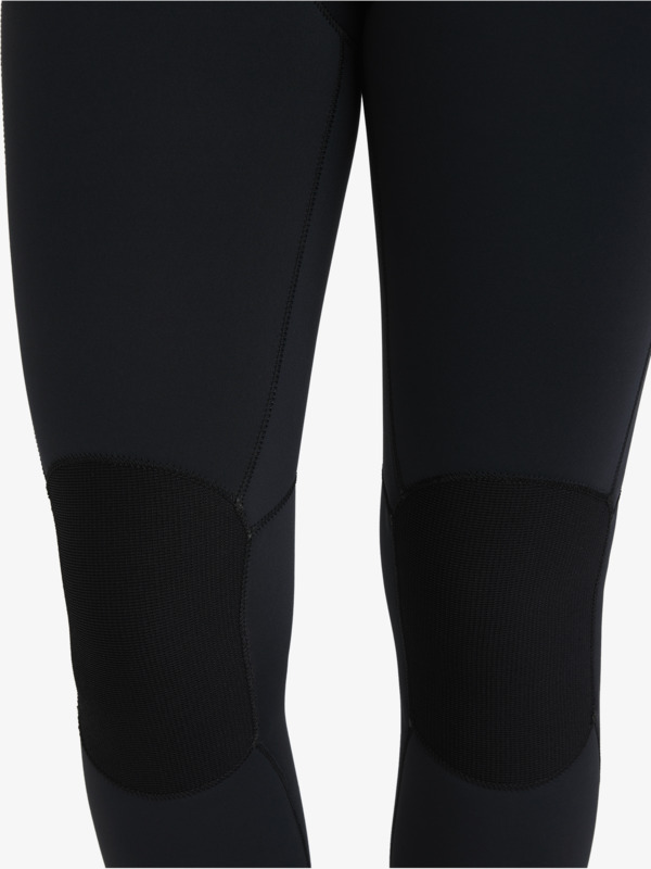4/3 Swell Natural Combinaison de surf zip poitrine Noir Femme