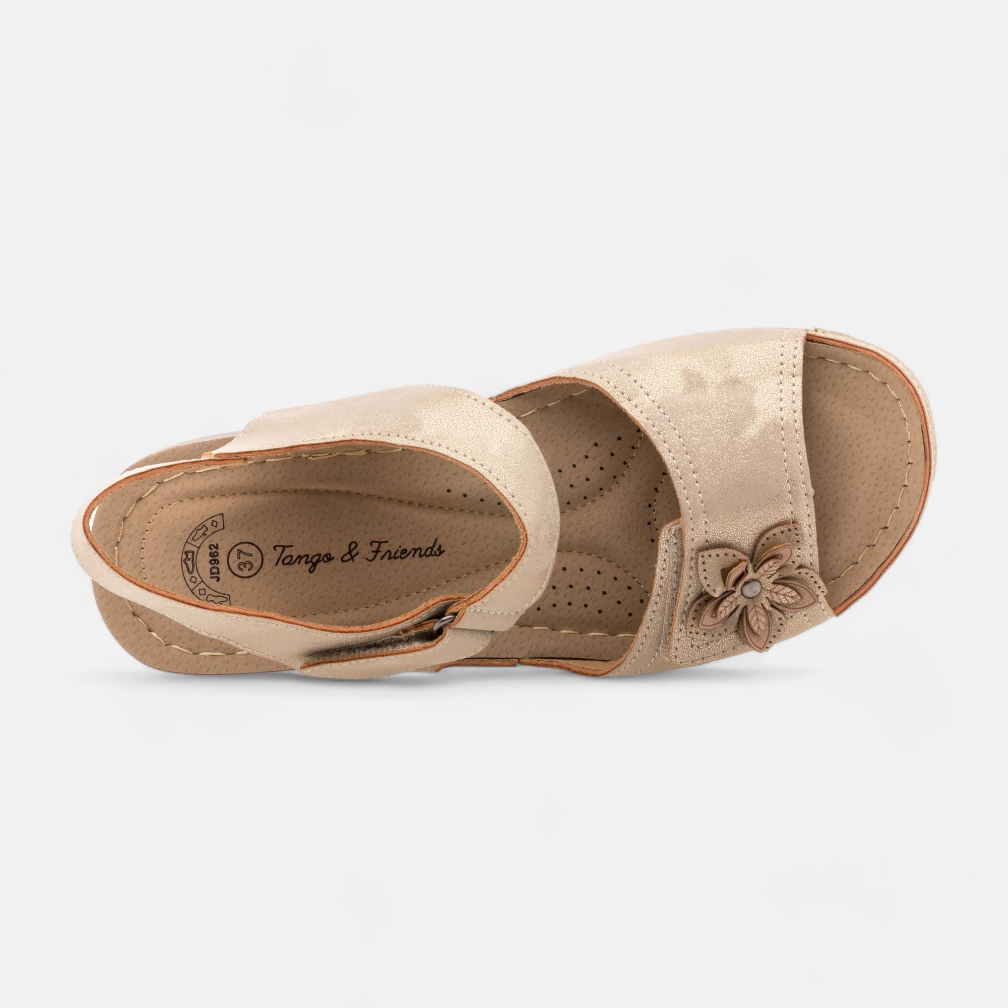 Sandales Femme or