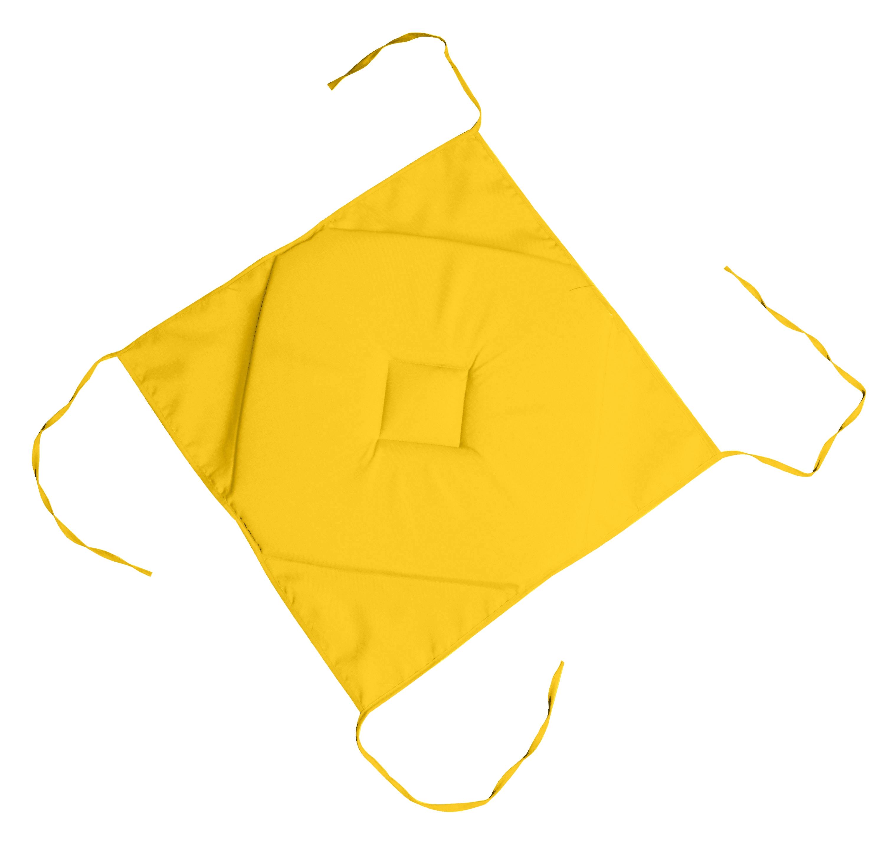 NELSON GALETTE ITALIENNE 40X40CM JAUNE