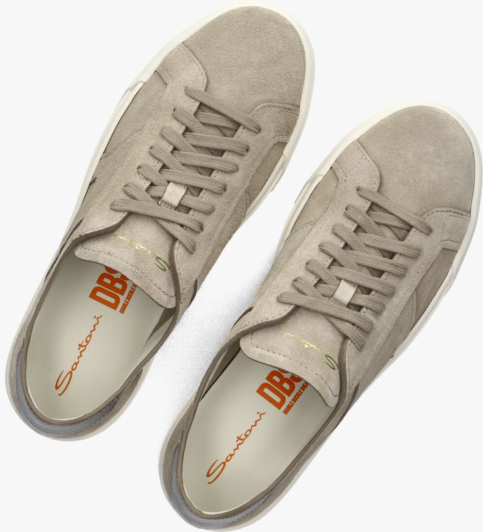 beige santoni lage sneakers dbs