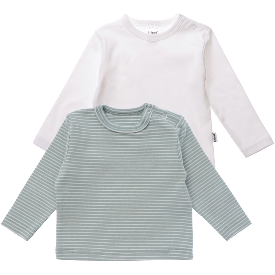 Liliput Langarmshirts weiss-grün