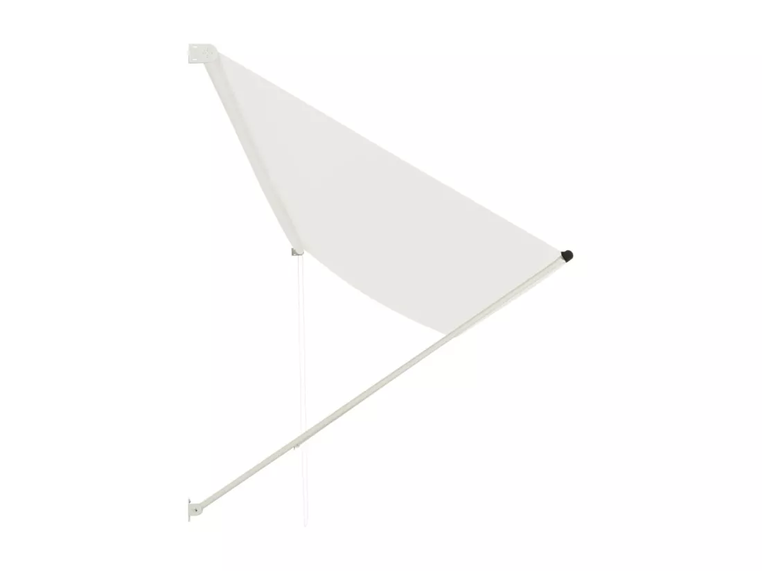Auvent rétractable 400x150 cm Crème