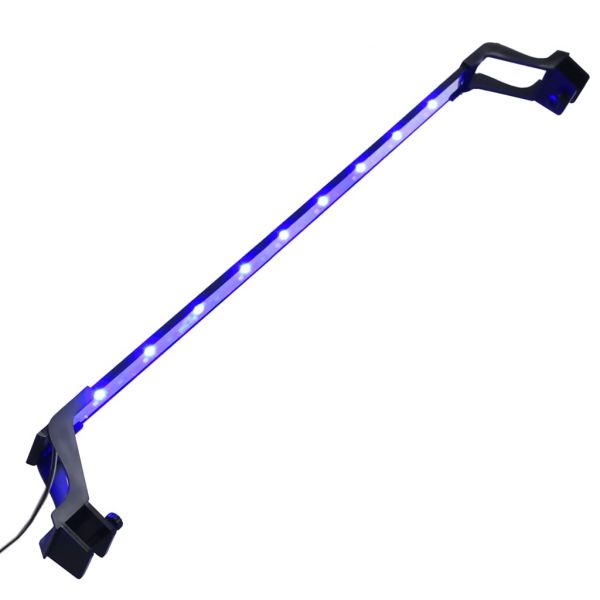 Lâmpada de Aquário LED com Braçadeiras 75-90 cm Azul e Branco - 50954