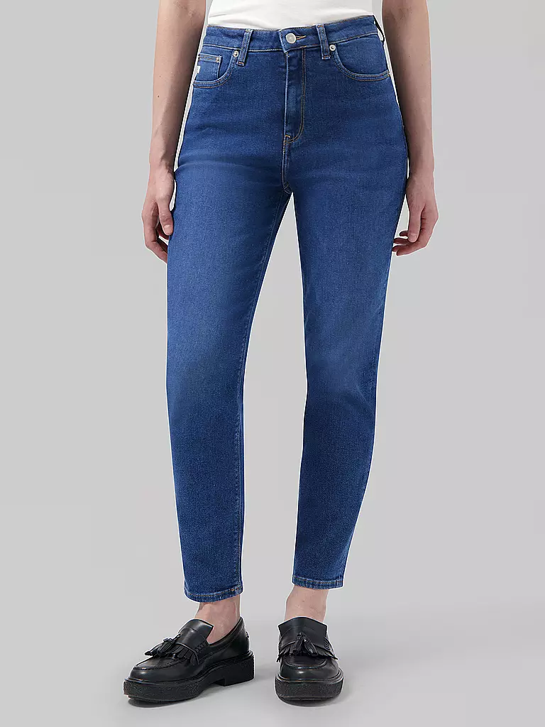 MUD JEANS Jeans Tapered Fit MAMS blau