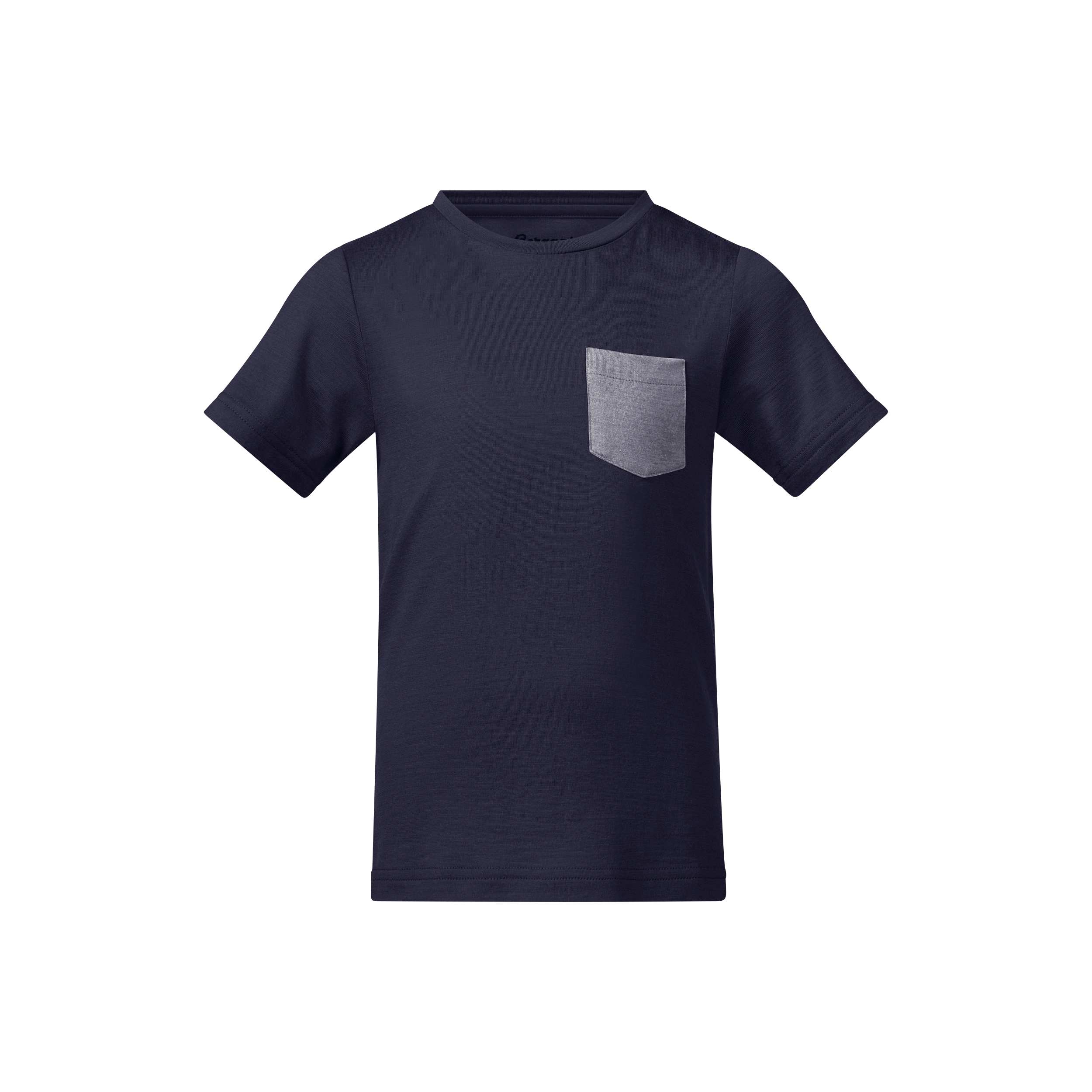 Myske Wool Kids Tee Navy