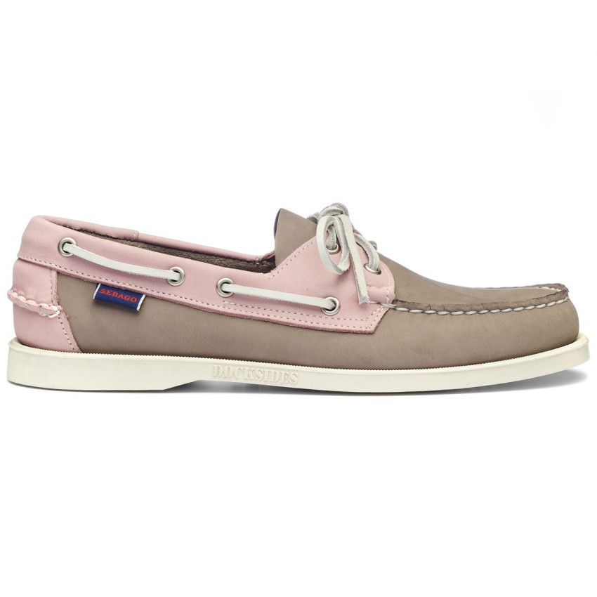 DOCKSIDES PORTLAND ARCHIVE Mid Grey Pink