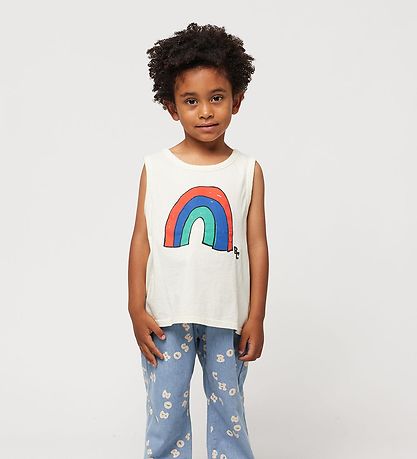 Bobo Choses Tanktop - Rainbow - Offwhite