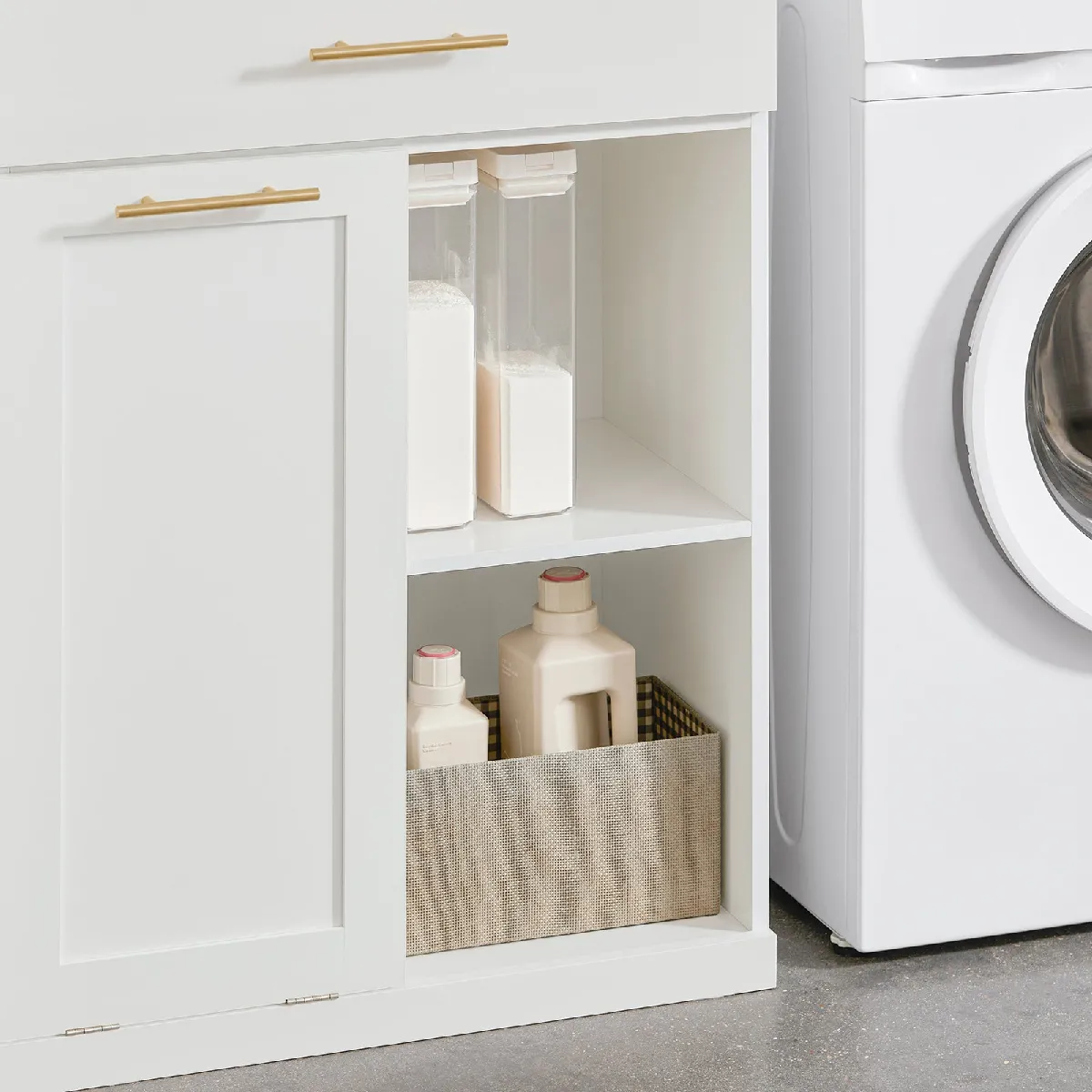SoBuy BZR66-W Armoire à linge