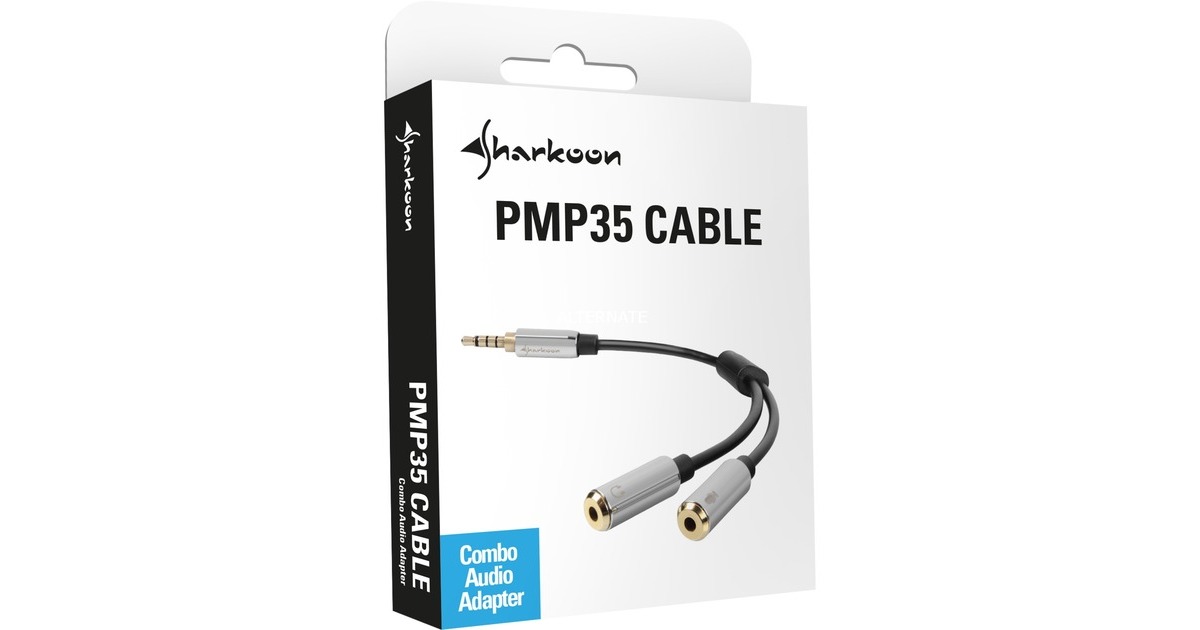 SharkoonPMP35 kabel  (0,12 meter)