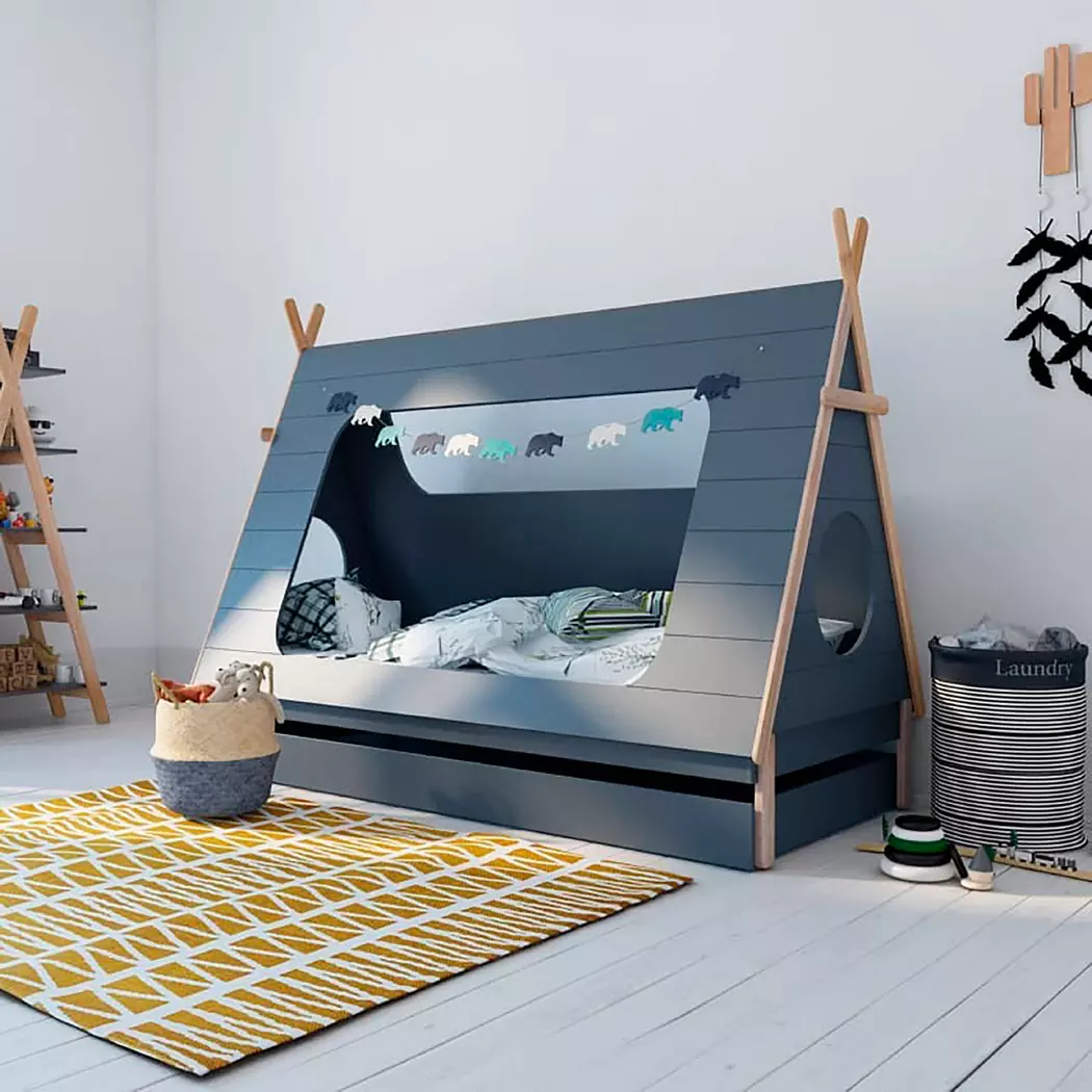 Ausziehbett Tipi, 90 x 200 cm