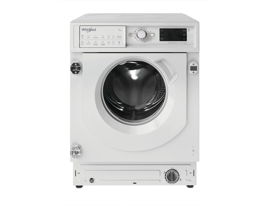 WHIRLPOOL - Lave linge encastrable BIWMWG71483FRN, 7 kgs, 1400 tr/mn, 6 ème sens