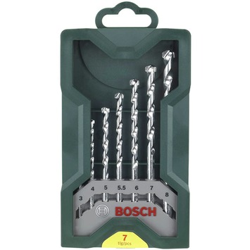 Bosch 7-delige steenborenset