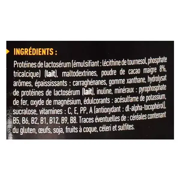 Eafit Whey Gainer Saveur Chocolat 750g