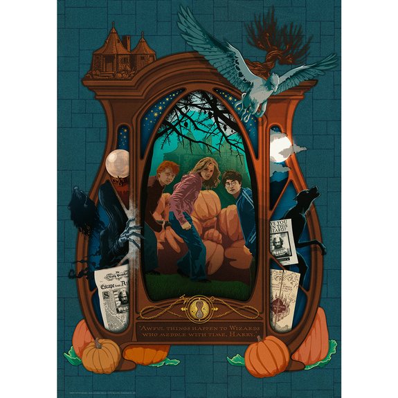 Puzzle 1000 pièces - Harry Potter et le prisonnier d'Azkaban