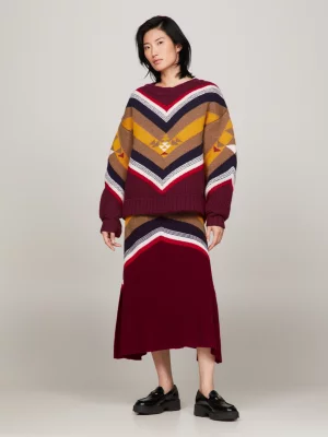 Saia Tommy x Pendleton Wool Valley Stripe