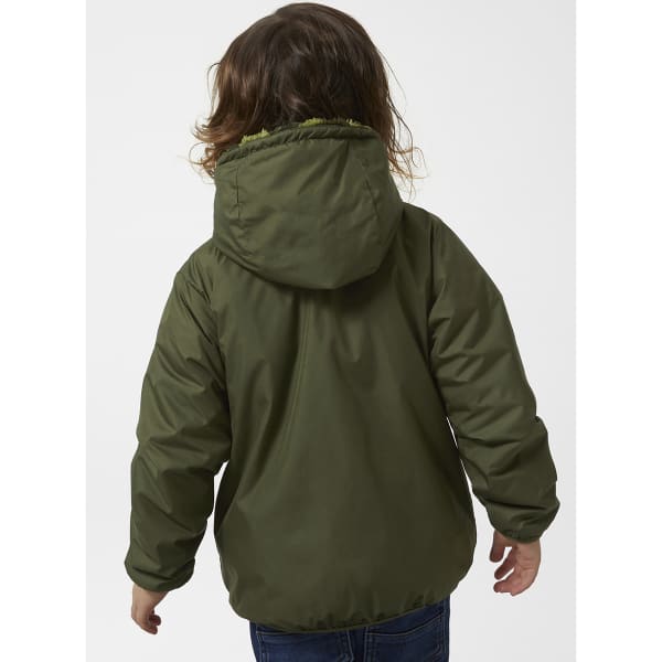 Veste HELLY HANSEN K CHAMP REVERSIBLE JKT UTILITY GREEN