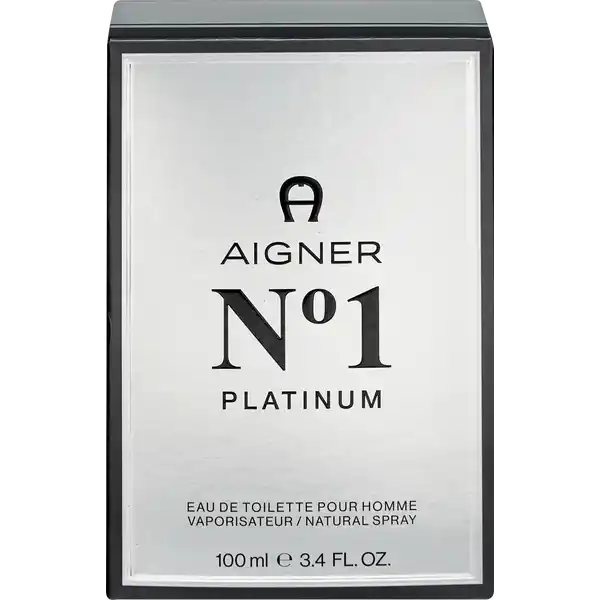 N°1 Platinum, EdT 100 ml