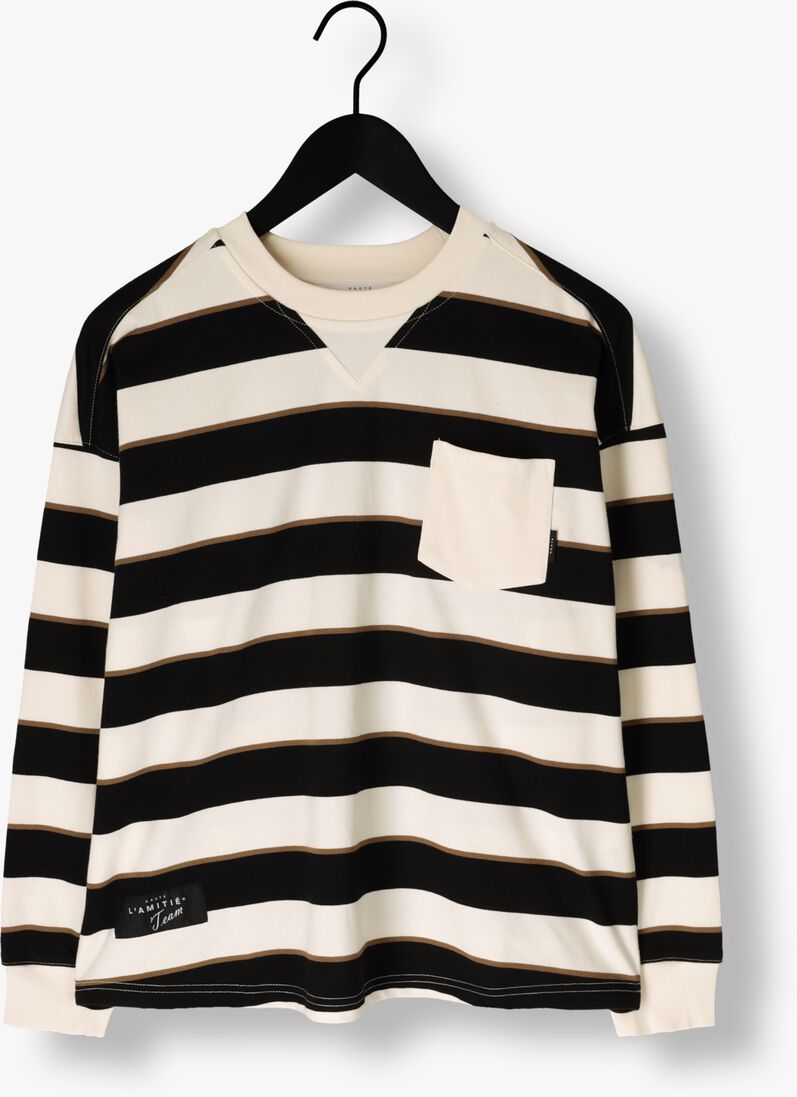 multi haute l'amitié top veronica stripe tee sweat
