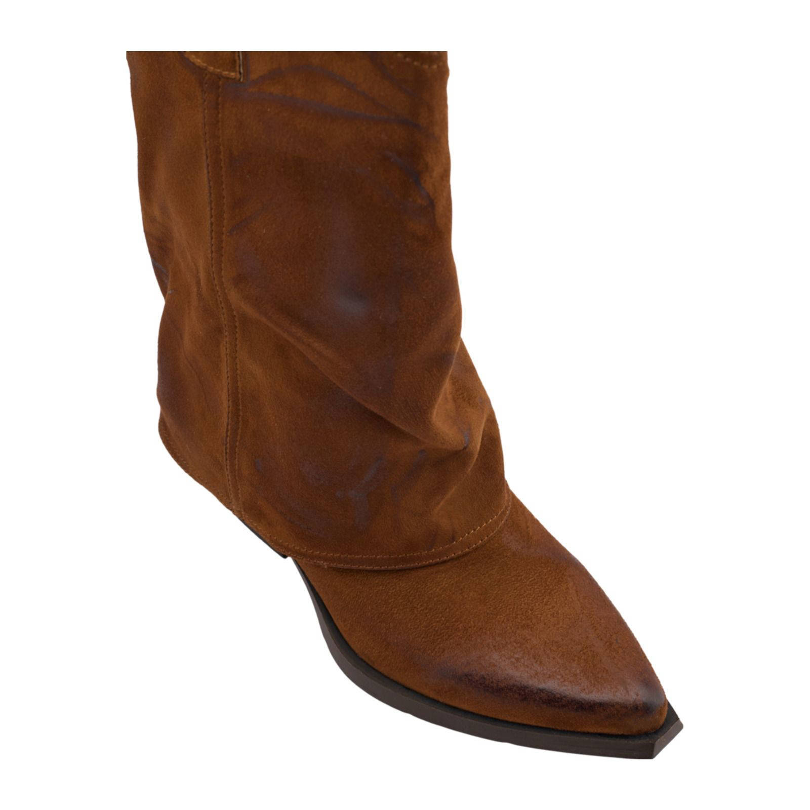 Oxmox cowboylaarzen met flap cognac