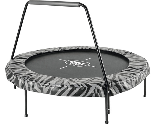 EXIT Tiggy Junior Trampoline met Veiligheidsbeugel Ø 140 cm Grijs;Zwart