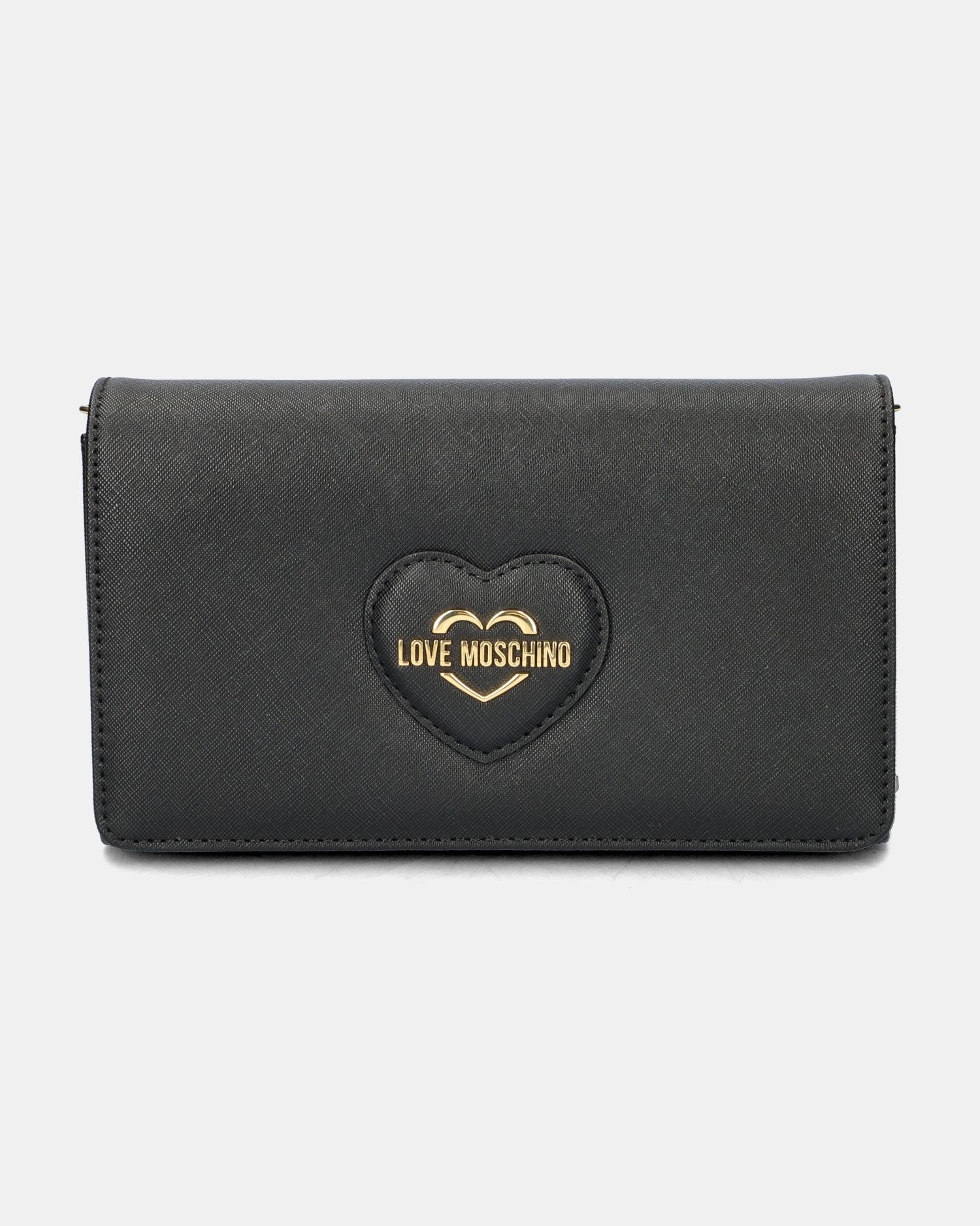 Love Moschino Borsa Saffiano Schoudertas  - zwart