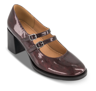 Norrliv Mary Jane Pump Bordeaux 2215500461