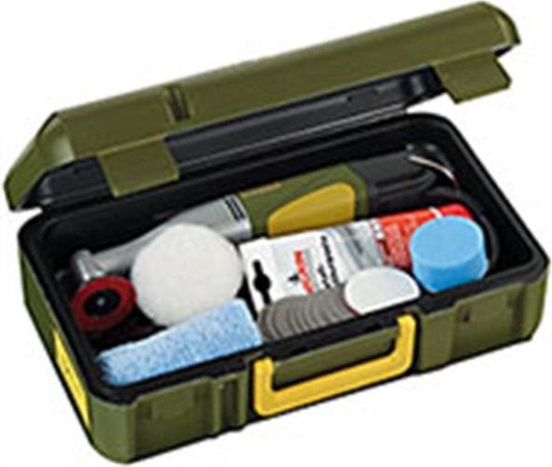 Haakse Polijster WP/E - Schuurmachine - Zwart - Aluminium Behuizing - Variabele Snelheidsregeling