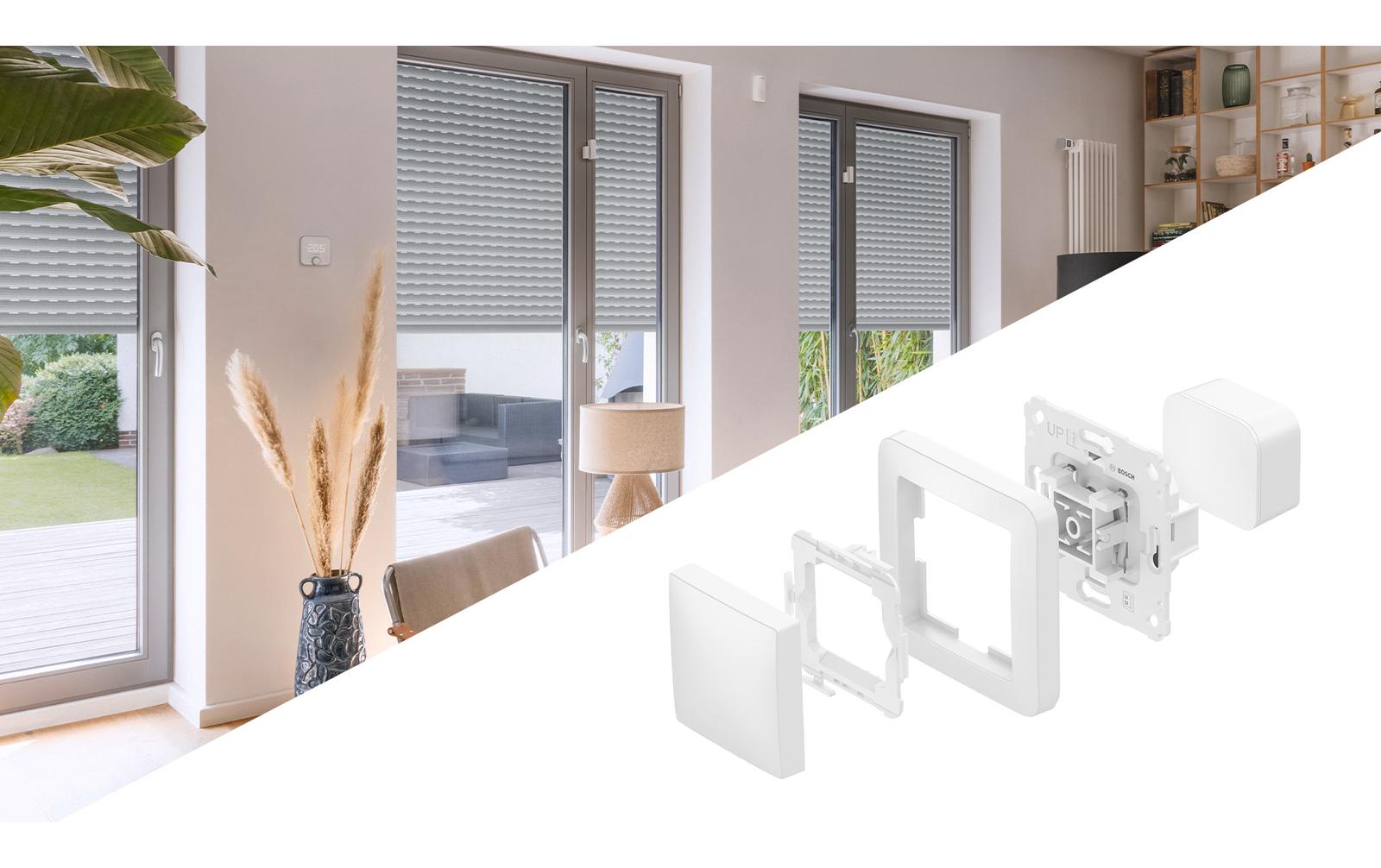 Smart Home Wandschalter 4er SetVier Wandschalter für smarte Aktoren