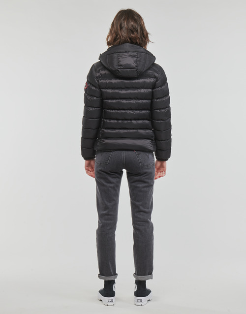 Superdry - HOODED FUJI PADDED JACKET - Noir