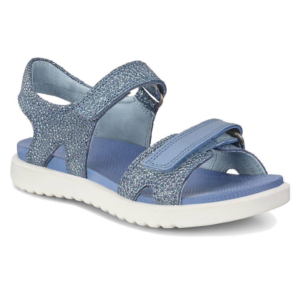 Ecco Flora Sandale Mädchen retro blue