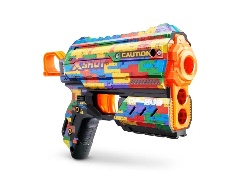 XSHOT legetøjsgevær Skins Flux, assorteret, 36516 (ZUR-36516)