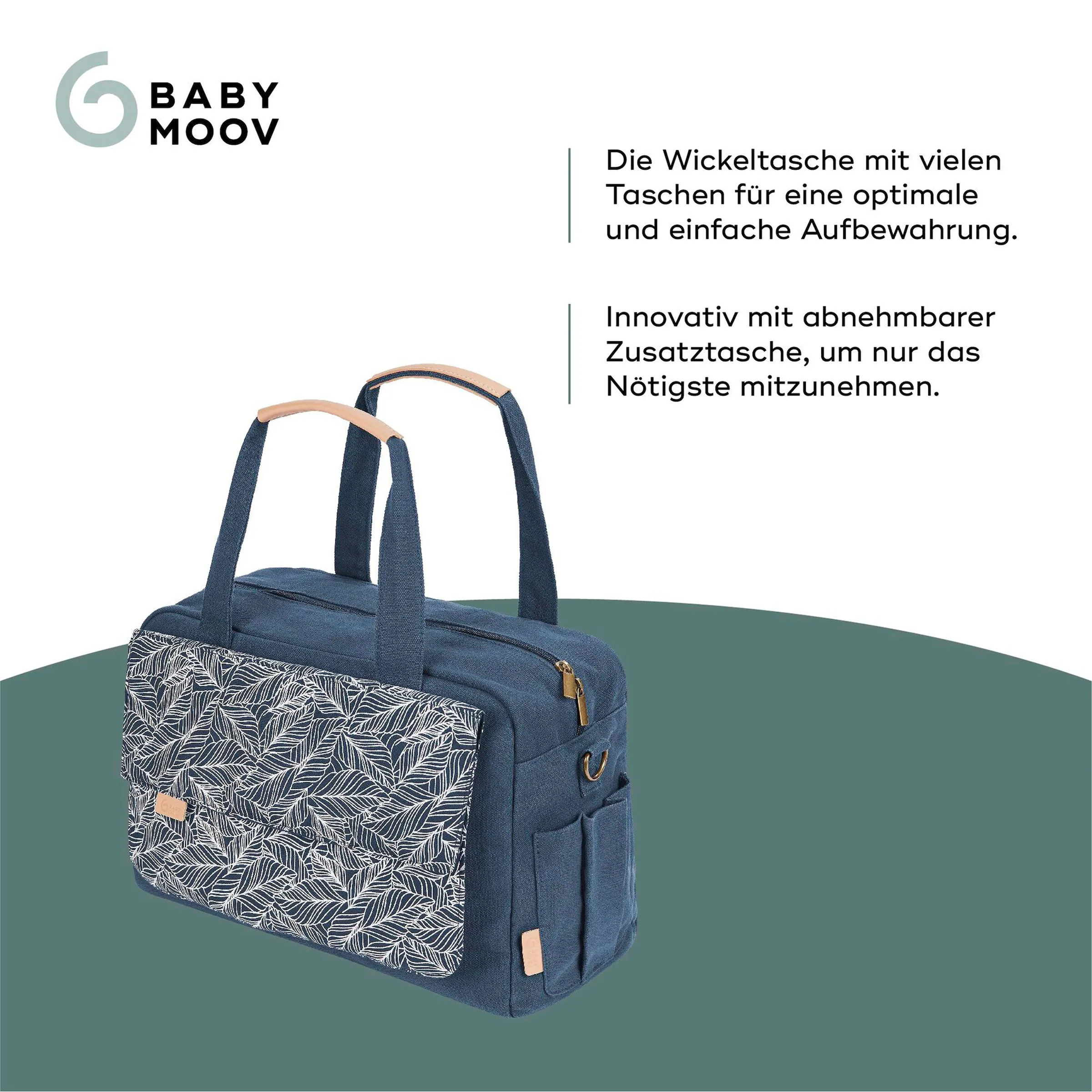 Babymoov Wickeltasche DayToDay Palm blue