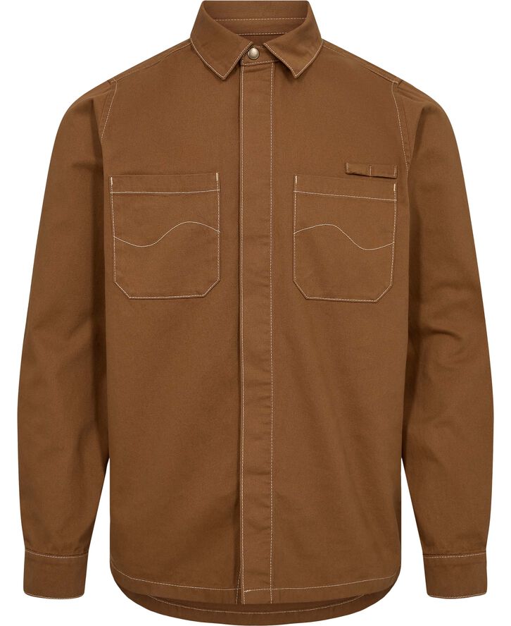 Magasin du Nord Collection Jadon 2 overshirt - Organic GOTS Rubber