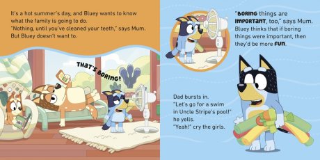 Bluey: The Pool - Bluey (Board book)