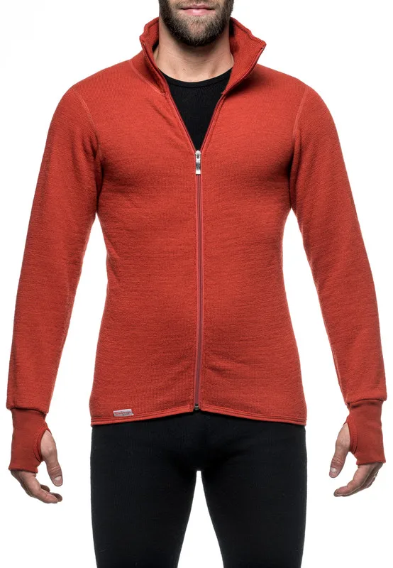 Woolpower Full Zip Jacket 400 Autumn Red