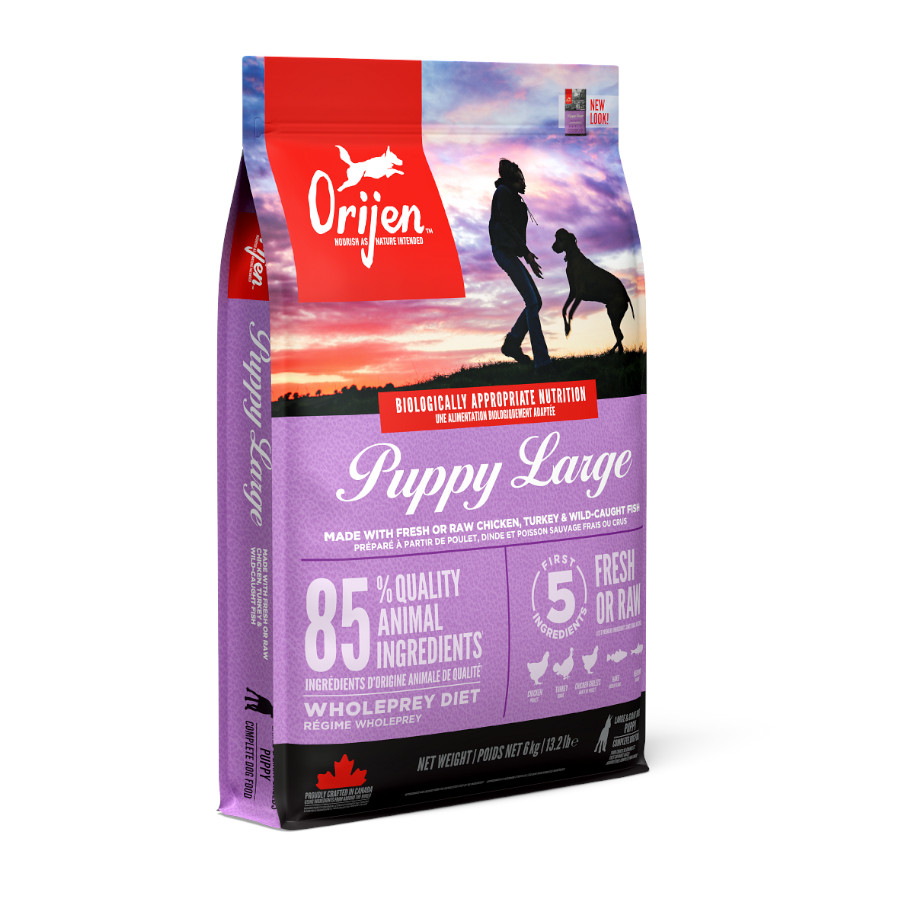 Ração Orijen Puppy para cães de porte grande