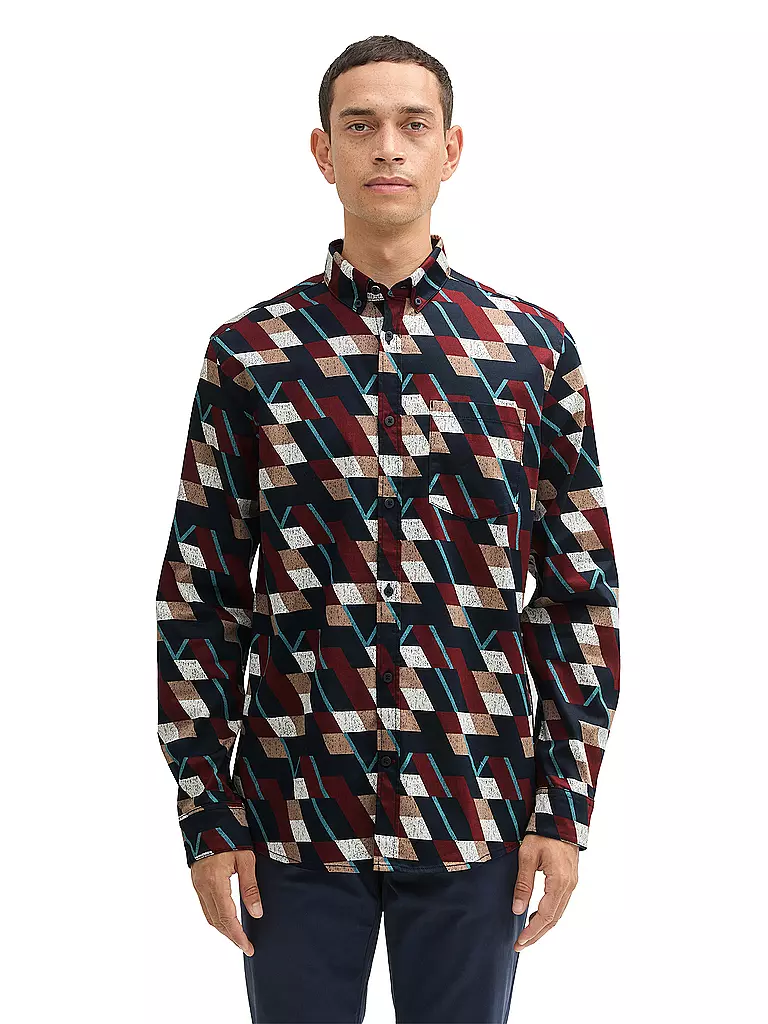TOM TAILOR Hemd rot