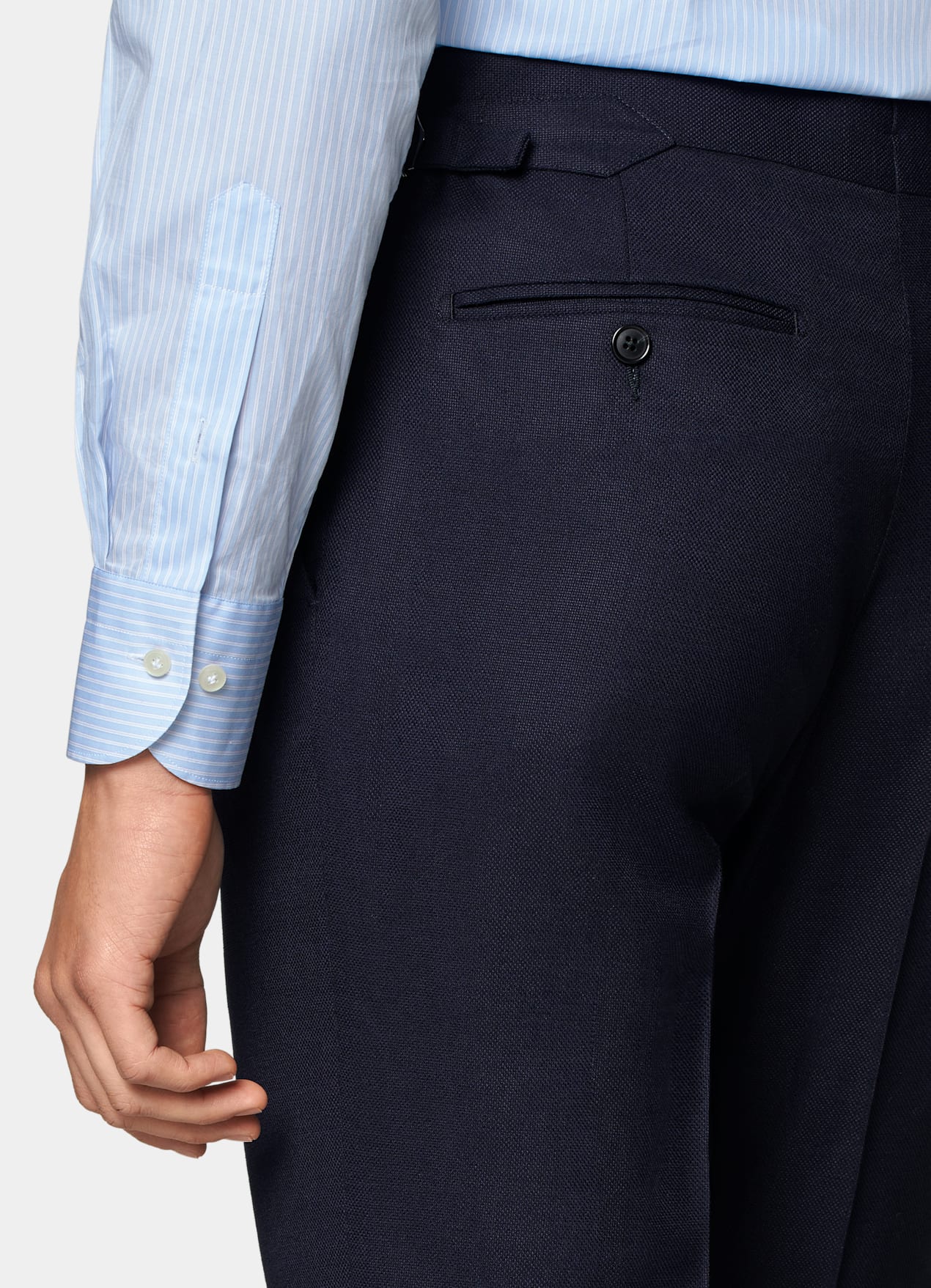 Costume Perennial Havana coupe Tailored bleu marine