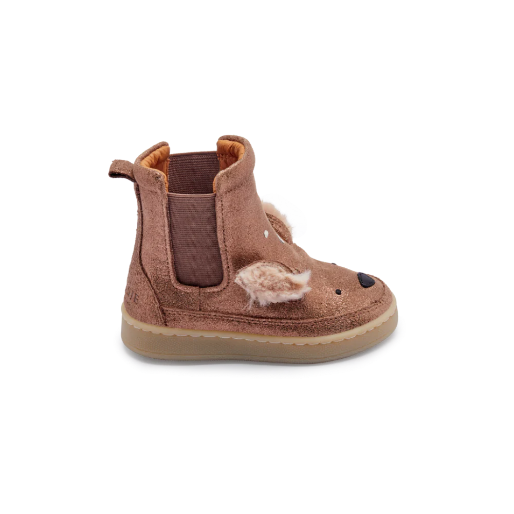 Eladi Boots | Deer | Bronze Metallic Leather