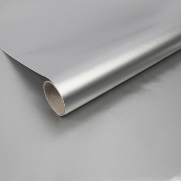 Decoratiefolie Platina zilver 347-0022 45x150 cm