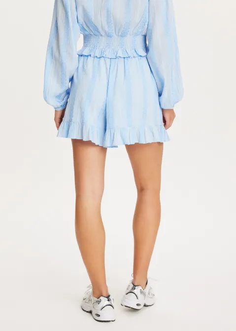 Skort met strik blauw (BLW.L)