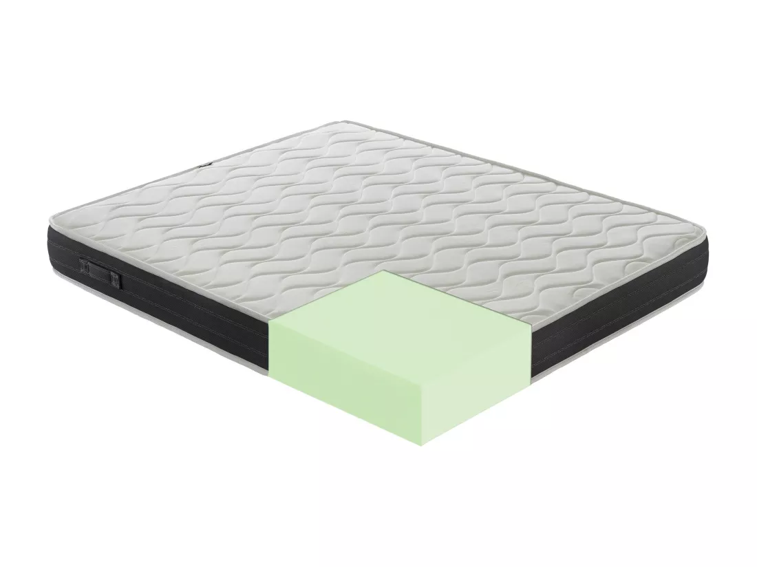 Matelas rafraîchissant à mémoire de forme 11 zones différentes 160x200 cm