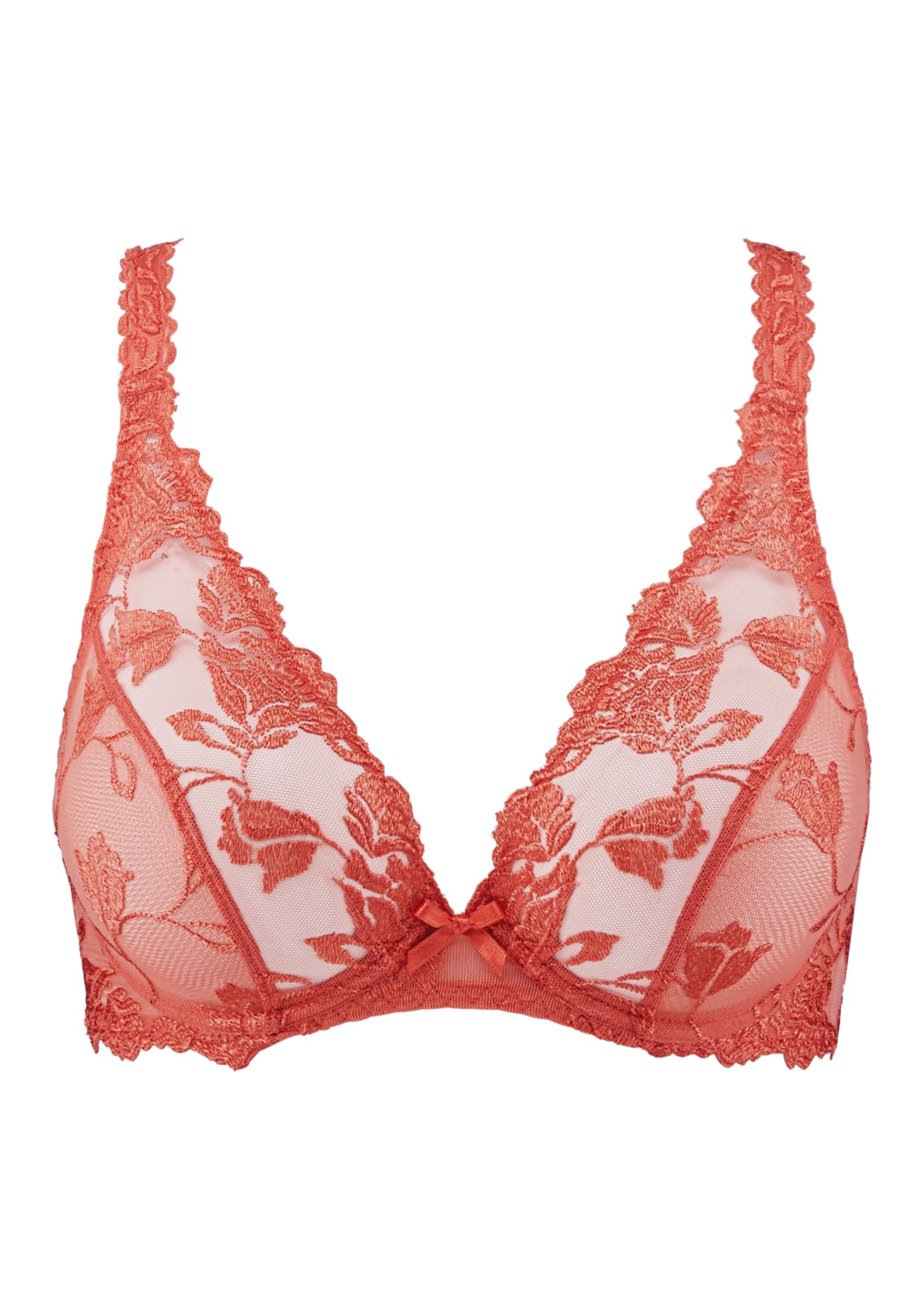 SOFTESSENCE - Soutien-gorge triangle avec armatures | Rouge