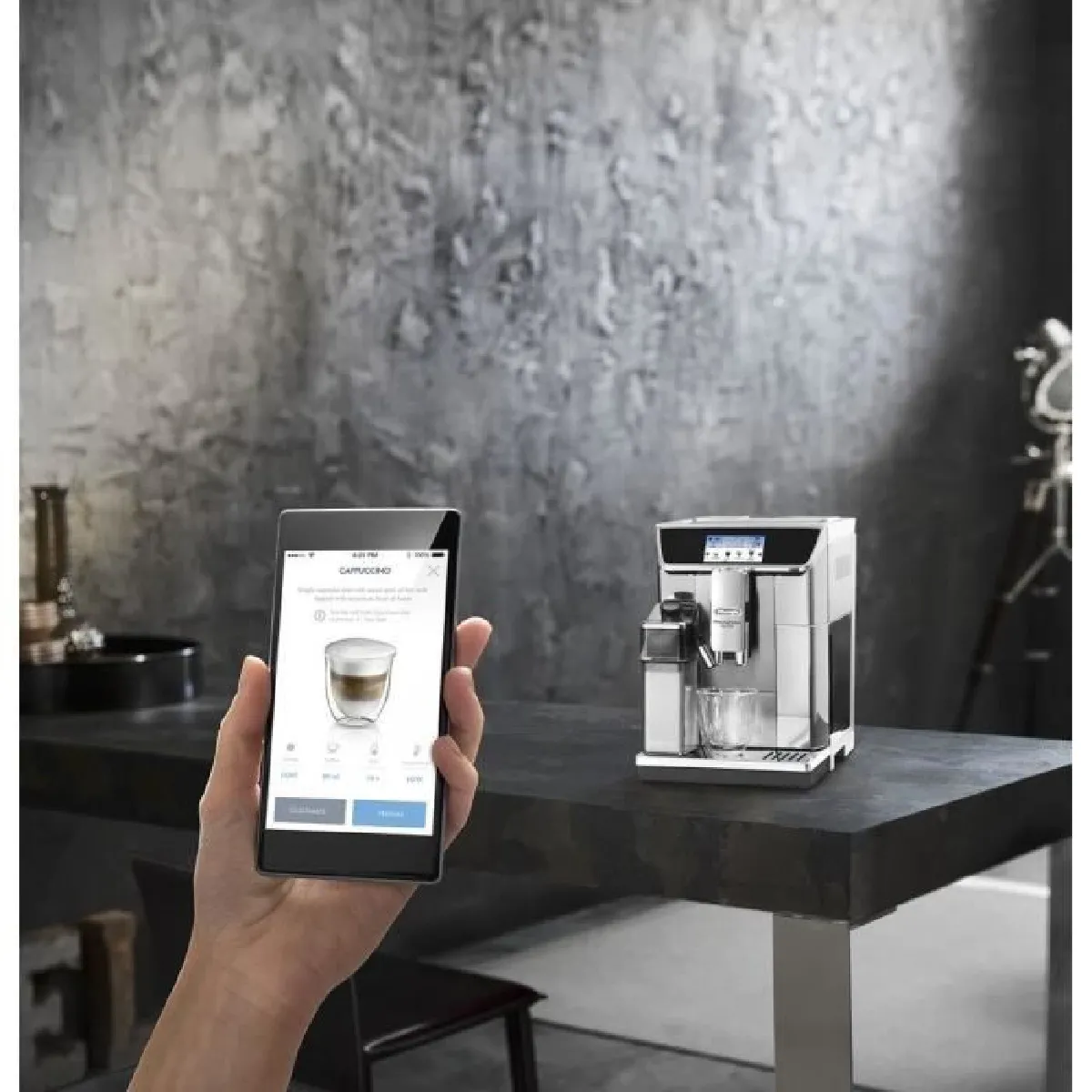 De''Longhi DeLonghi PrimaDonna Elite ECAM650.85.MS - Gris
